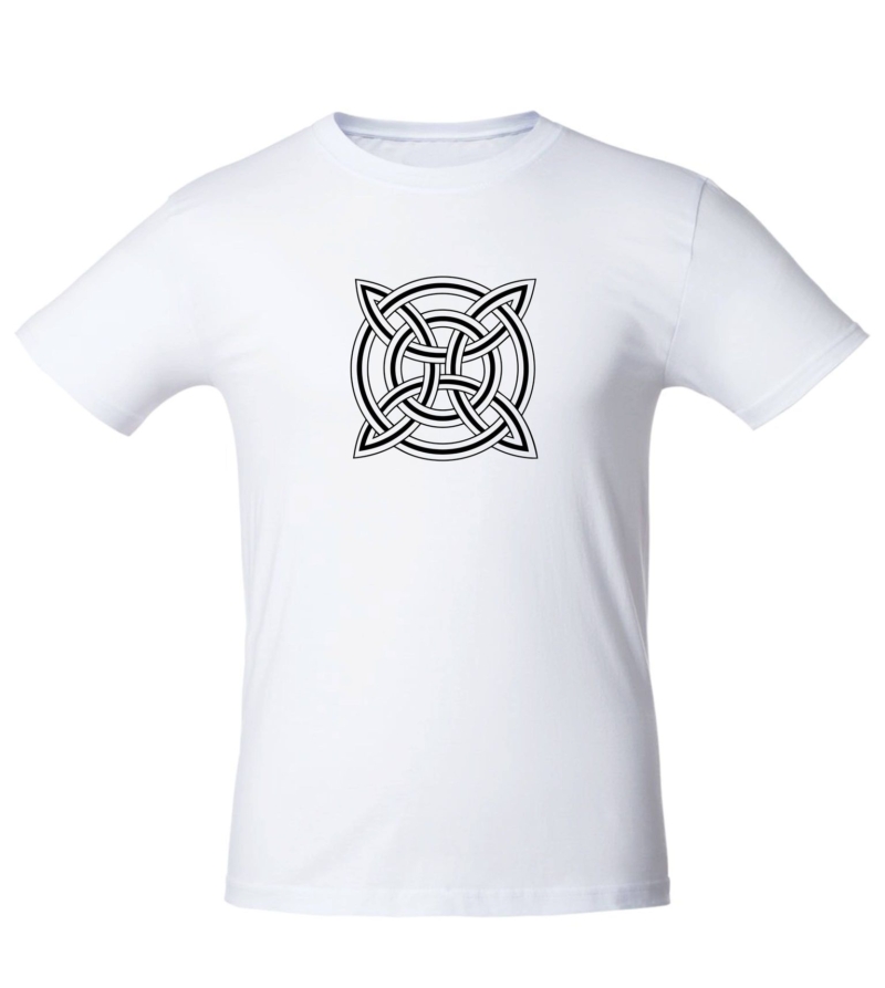 T-shirt with Georgian symbol, for man