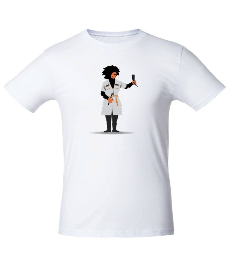 T-shirt Dzhigit with horn, for man